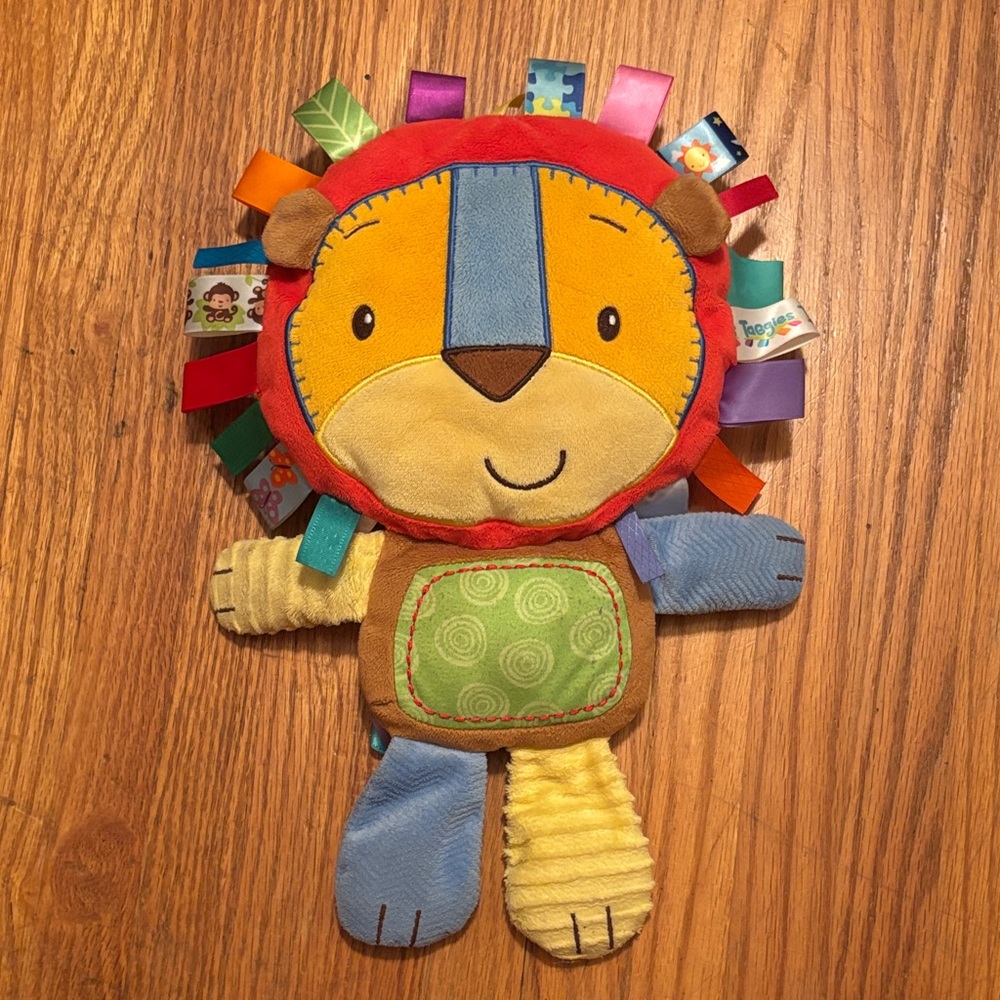 Colorful Plush Lion Toy